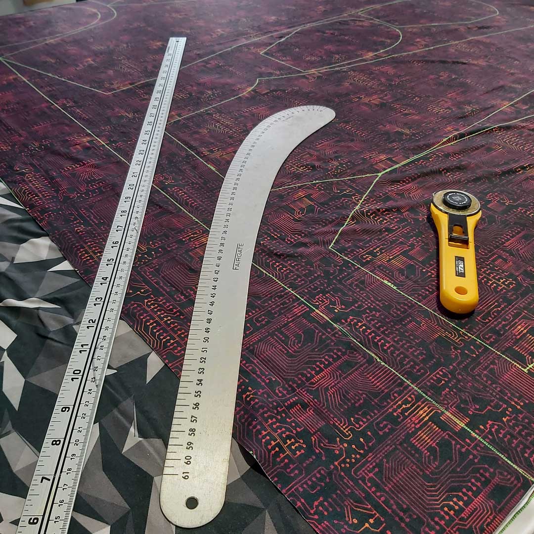 Patrons de couture imprimés sur tissu