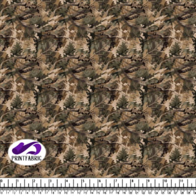 Motif de Camouflage Naturel de Feuilles et Branches