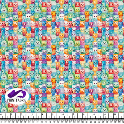 Colorful Minecraft-Inspired Cubes