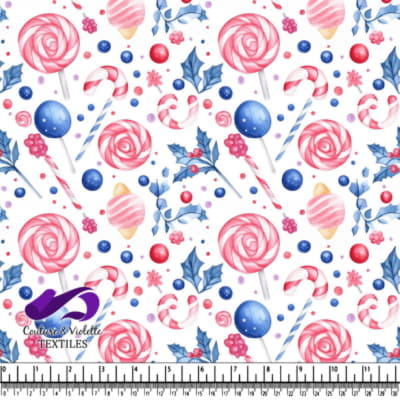 Motif de Bonbons Colorés