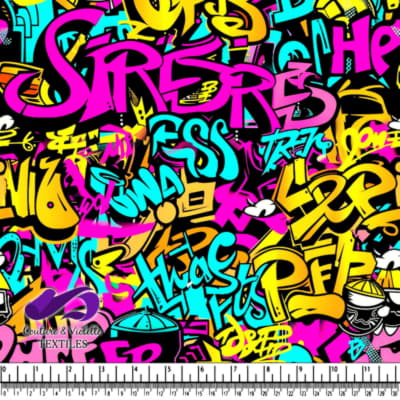 Art Urbain Coloré Graffiti