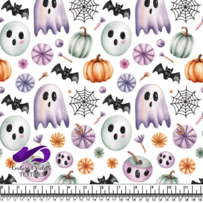Motif d'Halloween aquarelle