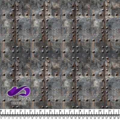 Texture de plaque métallique avec surface industrielle