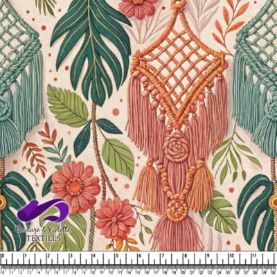 Bohemian macrame wall hangings