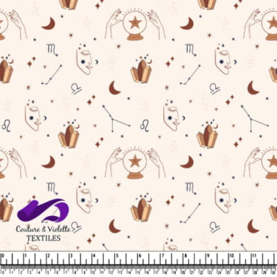 Impression Mystique d'Astrologie et de Cristaux