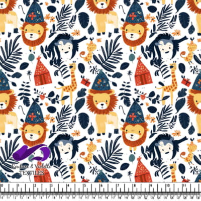 Cute Safari Animals Pattern