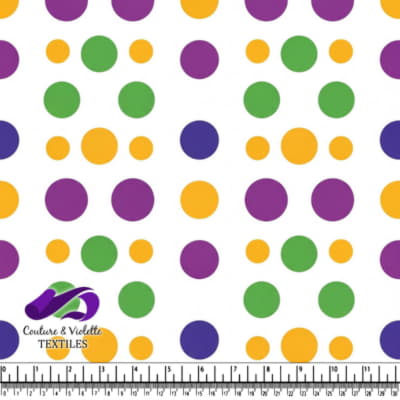 Colorful Polka Dot Pattern Design