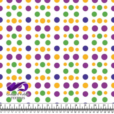 Colorful Polka Dot Pattern Design