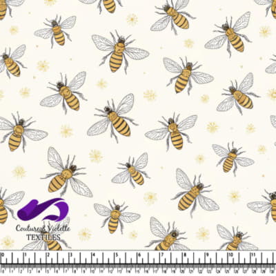 Motif de Fête des Abeilles Actives