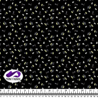 Halloween - fantômes et chauves-souris sur fond noir