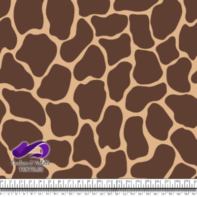 Texture animale - Girafe de couleur désert et Brun