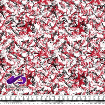 Canada 2022 - Steam red and black on white