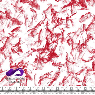 Canada 2022 - Vapeur rouge sur blanc