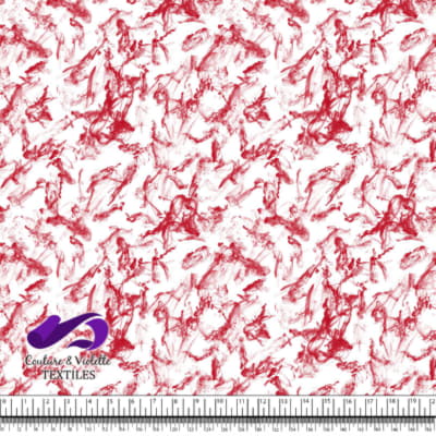 Canada 2022 - Vapeur rouge sur blanc