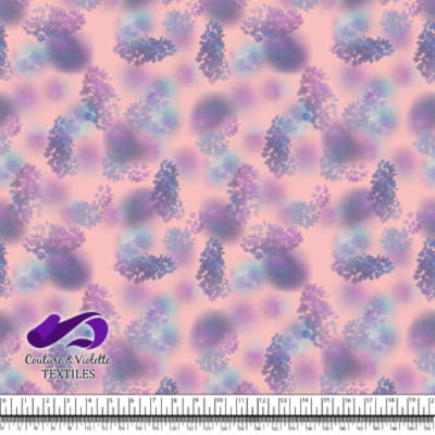 Dragons - Univers en Rose Pâle Texturé