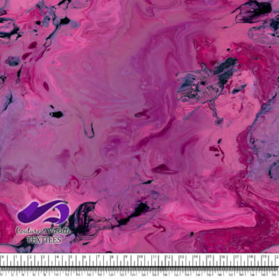 Emulsion resin - Rose et violet