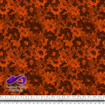 Mécanique - Texture engrenages - Dragon fire