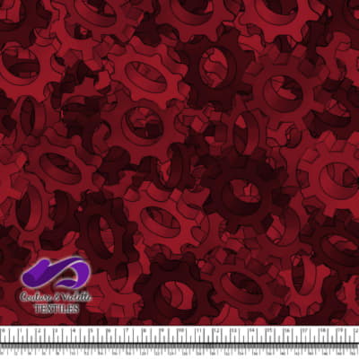 Mécanique - Texture engrenages - Lava falls