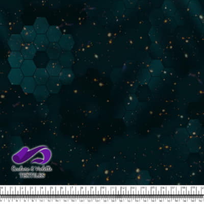 Honeycomb Webb - Structure cosmique - Dark sarcelle