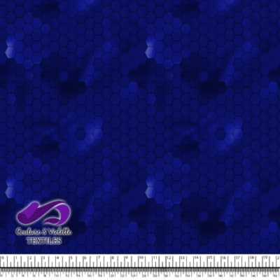 Honeycomb Webb - Structure - Azure blue