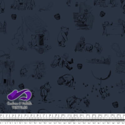 Winnie The Pooh - Gravures - Blueberry