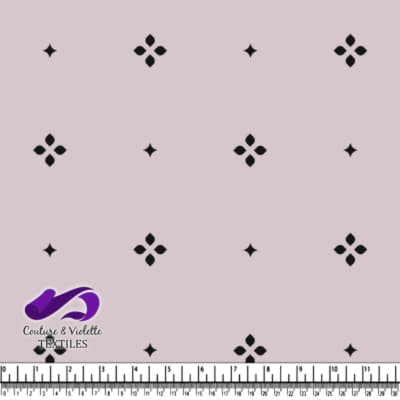 Minimaliste sérénité - pétales dusty pink