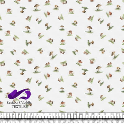 Petits champignons - Earthy Sprout - Blanc