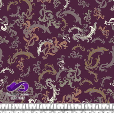 Paisley Moderne - Ornements - Pickled Beet