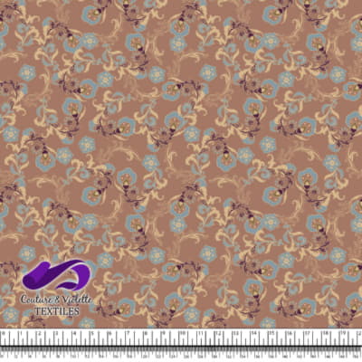 Paisley Moderne - Story - Mocha mousse