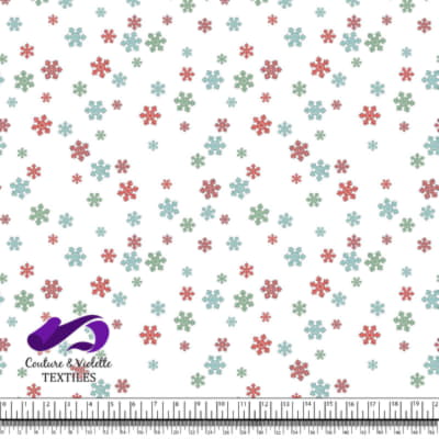 Johnny's XMAS - Flocons de neige - Blanc