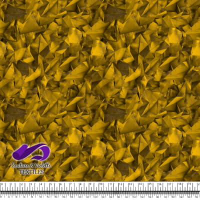 Black polygon - Jaune