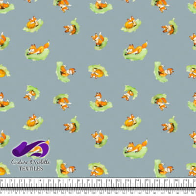 Petits animaux - Renard - Blue cloud