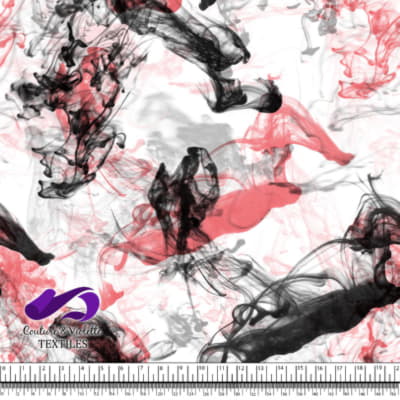 Vapeur - Magenta et noir sur fond blanc