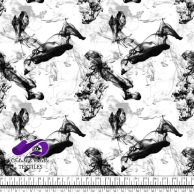 Vapeur - Noir sur fond blanc