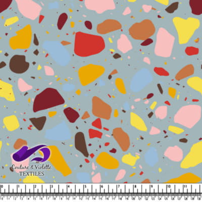 Terrazzo - Chunks London Winter 2021 - Blue cloud