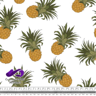 Tropical - Ananas - Blanc