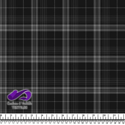 Classique plaid - Platine