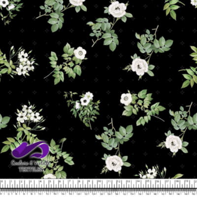 Anemone Flowers - Black