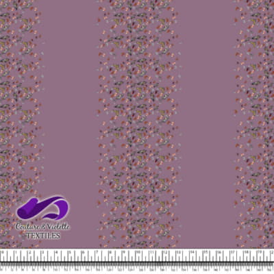 Butterfly - Border - Purple