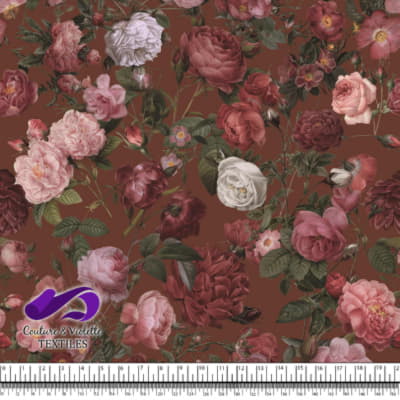 Fleurs automne - Downtown brown