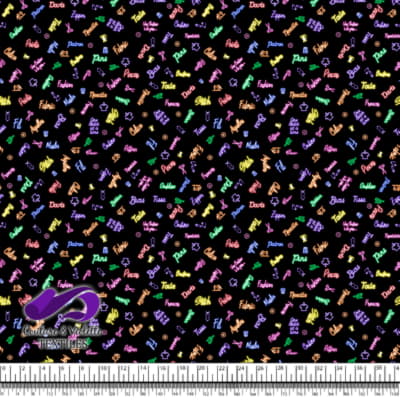 Motifs Colorés de Couture et de Loisirs Créatifs