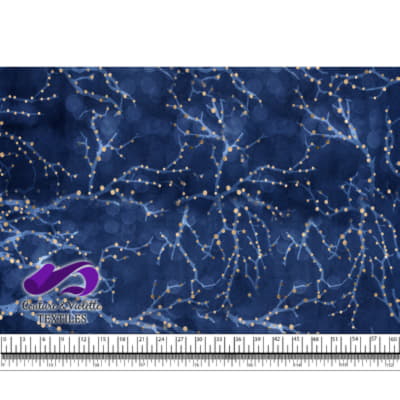 Hiver Noël Bleu - Branches et Lumière