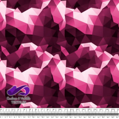 Texture Géo - Triangle Rose