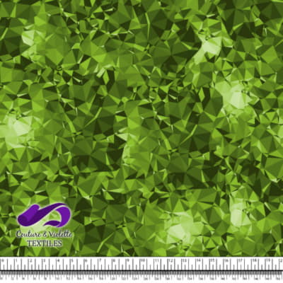 Texture Géo - Vert Cristal