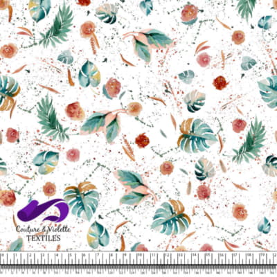 Monstera - Mix - Blanc