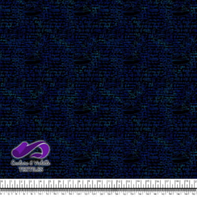 Techno - Algèbre - Bleu sur fond noir