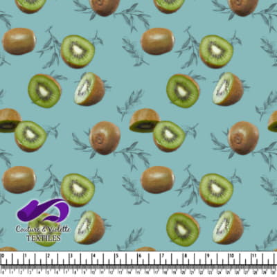 Salade de fruits - Kiwi - Dusty aqua