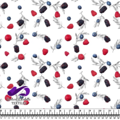 Salade de fruits - Petits Fruits - Blanc