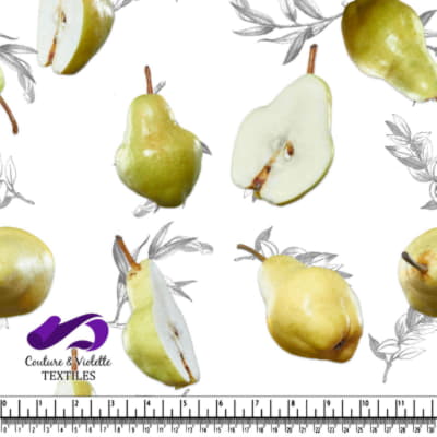 Salade de fruits - Poires - Blanc