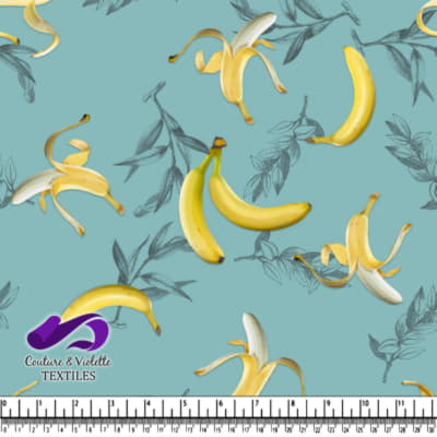 Salade de fruits - Banane - Dusty Aqua